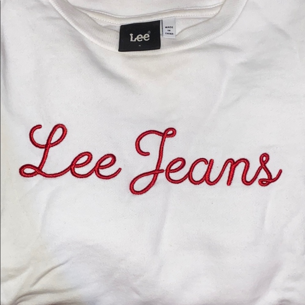 lee jeans crew neck sweater